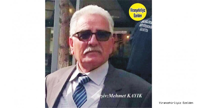 Viranşehir Belediyesinin Sevilen, Sayılan Zabıta Komiserlerimizden Değerli İnsan Merhum Mustafa Erkan