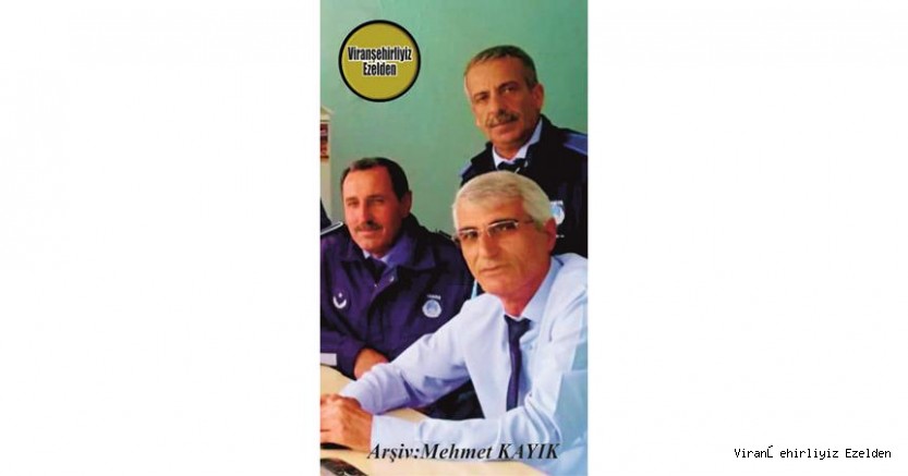 Viranşehir BelediyesiZabıta Müdürlüğünde Yıllarca Beraber Görev Yapmış, Mehmet Ali Kunt, Halil Serme ve Muzaffer Pirinç