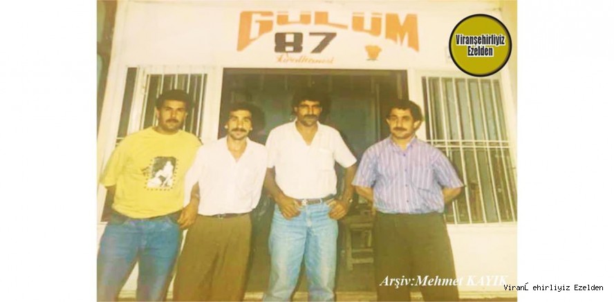 Viranşehir Belediyespor Başkanı İbrahim Kahraman(Babi), Abdurrahim Duygu, Bahaddin Kutlu(Bahe Ust)a ve Ahmet Gülseroğlu