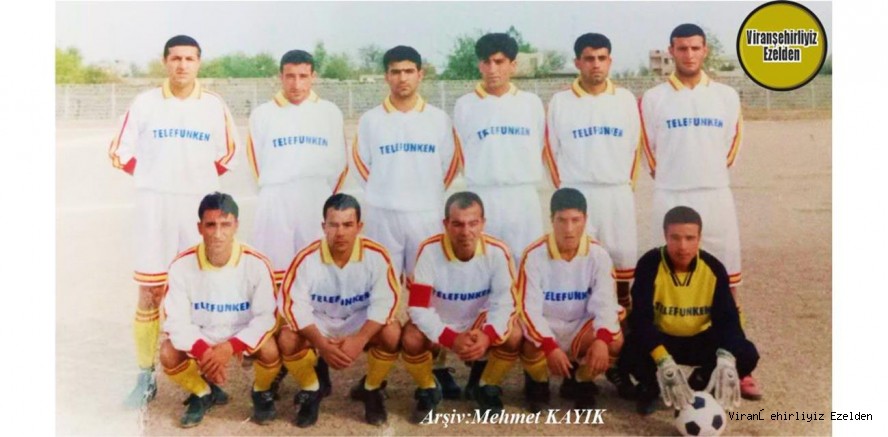 Viranşehir Belediyespor Futbol Takımı Eski Futbolcularından Remzi Akmeşe,  Ahmet Direk, Fırat Albol, Seyfettin Çelik