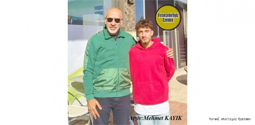 Viranşehir Belediyespor Profesyonel Futbolcusu Yusuf Sefa Erol ve 1985 – 1989 Yılları Arasında Viranşehirspor Profesyonel Takımı Eski Stoper Futbolcusu Muğla’da Yaşayan İzzettin Akpınar