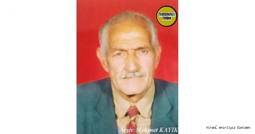 Viranşehir Belediyesi İtfaiye Müdürlüğünde Yıllarca Görev yapmış, Sevilen İnsan Merhum Hacı Halil Güzelses