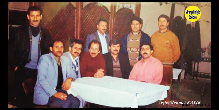 Viranşehir Botaş Tesislerinde Bekir Taylan, Fethi Ercan, Nusret Ercan ve Botaş çalışan Personelleri