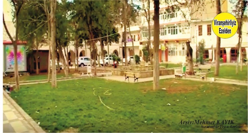 Viranşehir Çarşı Merkezinde Bulunan Belediye Parkı 