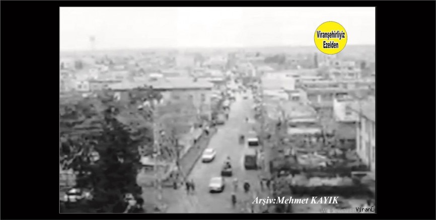 Viranşehir Ceylanpınar Caddesine Ait 1970 li Yıllarda Çekilmiş Bir Fotoğraf