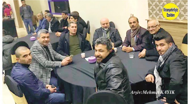 Viranşehir CHP Belediye Başkan Adayı Şeyhmus Dodukanlıoğlu, İlçe Başkanı Remzi Taylan, Mustafa Aslan, Hadi Kuranlıoğlu ve Arkadaşları