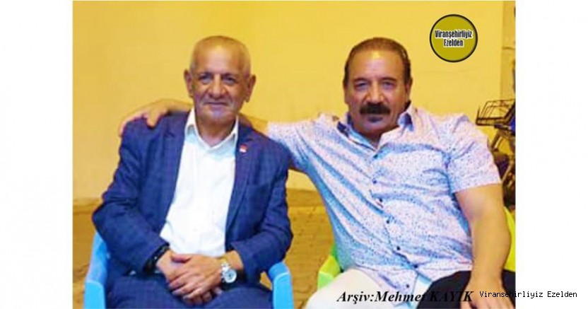 Viranşehir CHP İlçe Başkanı Remzi Taylan ve Almanya’da Yaşayan Ses Sanatçımız Şehmus Ateş