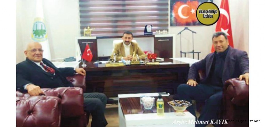  Viranşehir CHP İlçe Başkanı Remzi Taylan, Viranşehir Ticaret ve Sanayi Odası Başkanı Ömer Yazmacı ve Sıraç Çetin