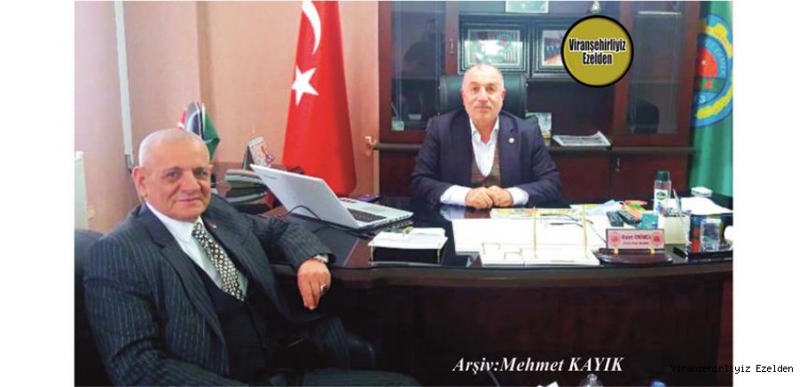 Viranşehir CHP İlçe Başkanı Remzi Taylan, Viranşehir Ziraat Odası Başkanı Bahri Ekinci’yi Makamında Ziyaret ederek Gündem Değerlendirmesi yaptı