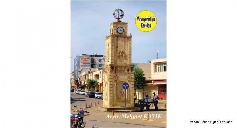Viranşehir Cumhuriyet Meydanında Bulunan Saat Kulesi