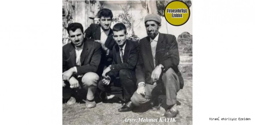 Viranşehir Cumhuriyet Meydanında Esnaflık Yapmış, Sevilen İnsan Hacı Mehmet Dinçer, Sabri Akçun, Mehmet Emin Karaman