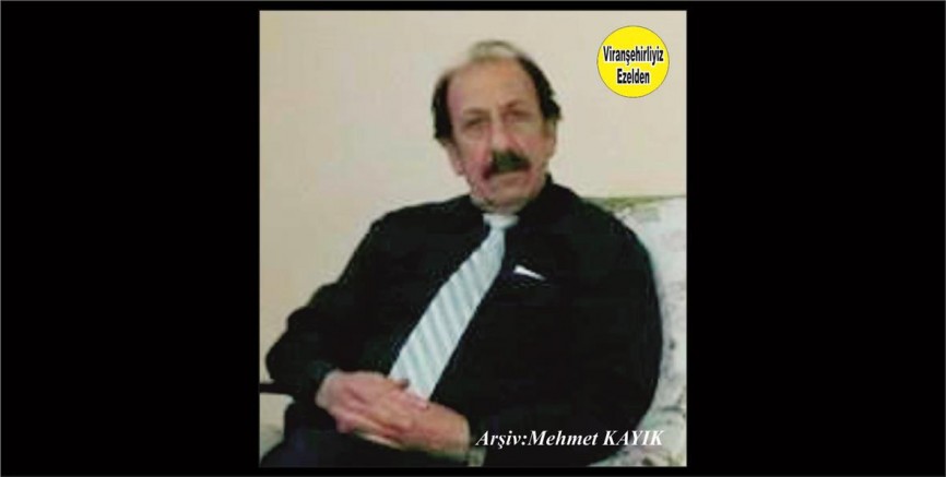 Viranşehir Cumhuriyet Meysanında Esnaflık Yapmış, Merhum Bekir Moğul(Taylan)
