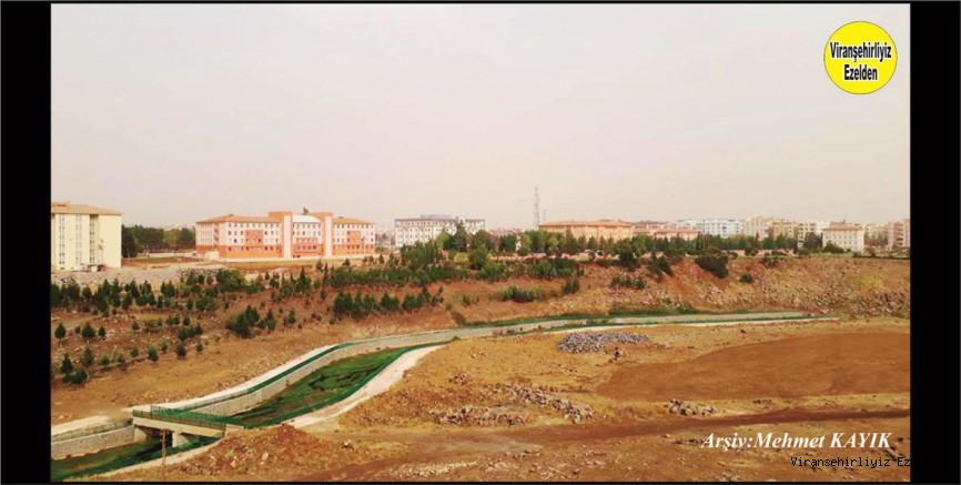 Viranşehir Curcup Bölgesinden Yenişehir Mahallesine Bakış 