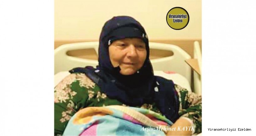 Viranşehir’de 03 Kasım 2020 Günü Vefat etmiş, Değerli annelerimizden olan, Merhume Zine Bakaçhan(Zime Humud)
