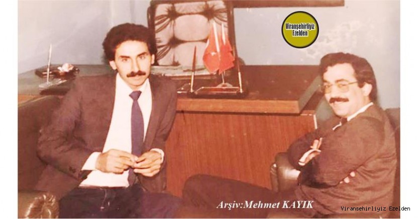 Viranşehir’de 07 Nisan 1994 Günü Şehit Edilmiş, Demokrasi Şehidi Cumhuriyet Eski Savcısı Merhum Kazım Ekinci ve Arkadaşı Mehmet Salih Yazmacı