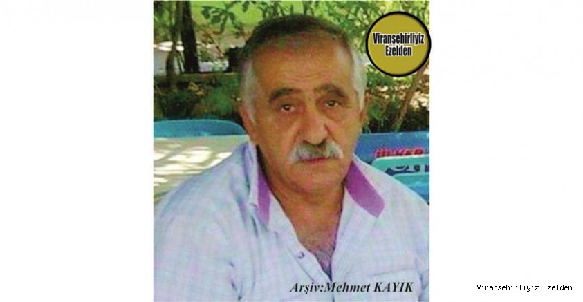 Viranşehir’de 12 Ekim 2020 Günü Vefat etmiş, TMO (Toprak Mahsülleri Ofisi) Yıllarca Görev yapmış, Merhum Seyfettin Sevük