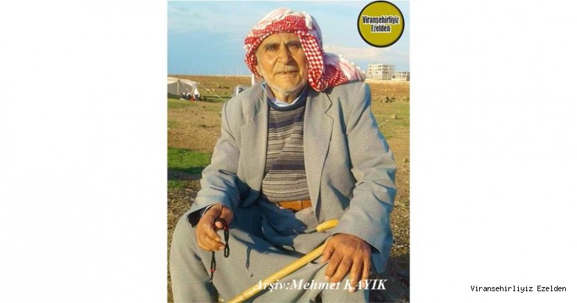 Viranşehir’de 16 Temmuz 2021 Günü Vefat etmiş, Hemê Hellê olarak tanınan, Sevilen İnsan Merhum Mehmet Yapan