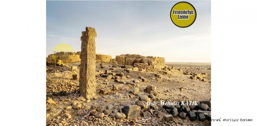 Viranşehir'de 1911 Yılında Çekilmiş Klise Harebelerine Ait Tarihi Bir Fotoğraf 