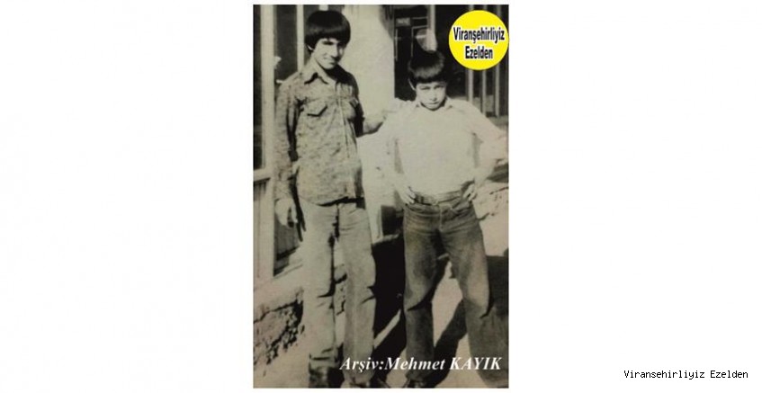 Viranşehir’de 1983 Yılında Çekilmiş, Mehmet Oktay ve Arkadaşı İzmir Karşıyaka HDP İlçe Eş Başkanı Mehmet Lütfü ÇEPİK