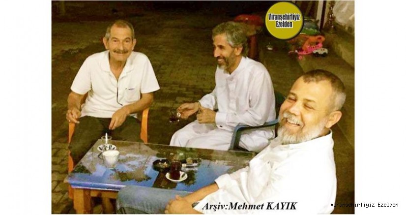 Viranşehir’de 3(Üç) Teyzeoğlu Bir Araya Geldi. Kıbrıs’ta Yaşayan Adnan Gök, Halilullah Bağcı ve İsmail Şavlı