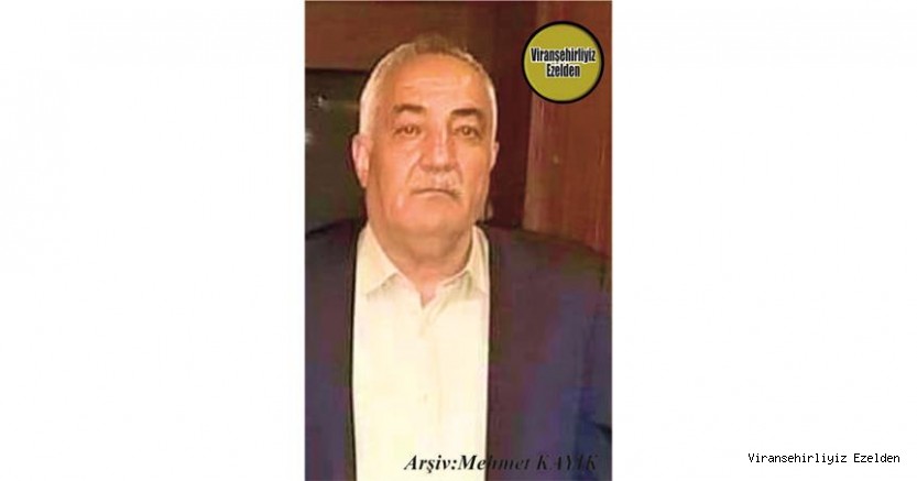 Viranşehir’de 30 Kasım 2020 Günü Vefat etmiş, Aşçı Ali Usta olarak tanınan, Sevilen İnsan Merhum Ali Güner