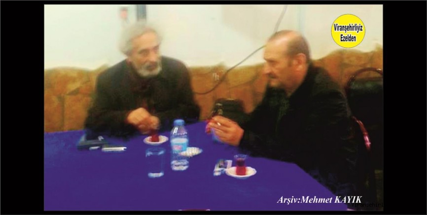 Viranşehir’de 43 Yıllık Dostluk yapmış, Emekli Öğretmen Mehmet Pirinç ve Emekli Öğretmen Fahri Kaya