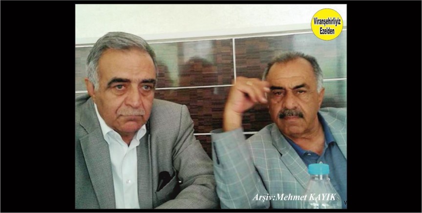 Viranşehir’de 68 Kuşağı Olarak Bilinen, Sevilen Değerlerimizden Olan, Sinan Demir ve Mehmet Vural