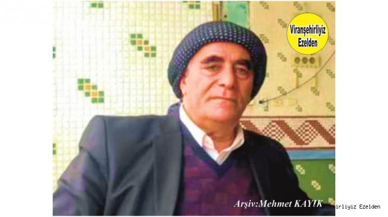 Viranşehir’de Abdeyê Mendi olarak tanınan vey akın zamanda Vefat etmiş, Sevilen İnsan Merhum Abdurrahman Mendanlıoğlu