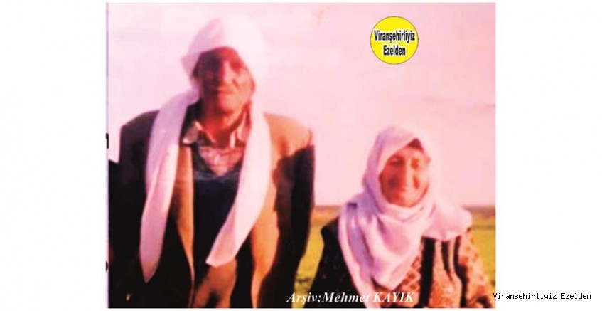 Viranşehir’de Abdulkadirê Hammo Çavuş olarak tanınan, Merhum Abdulkadir Yorulmaz ve Eşi Merhume Zine Yorulmaz