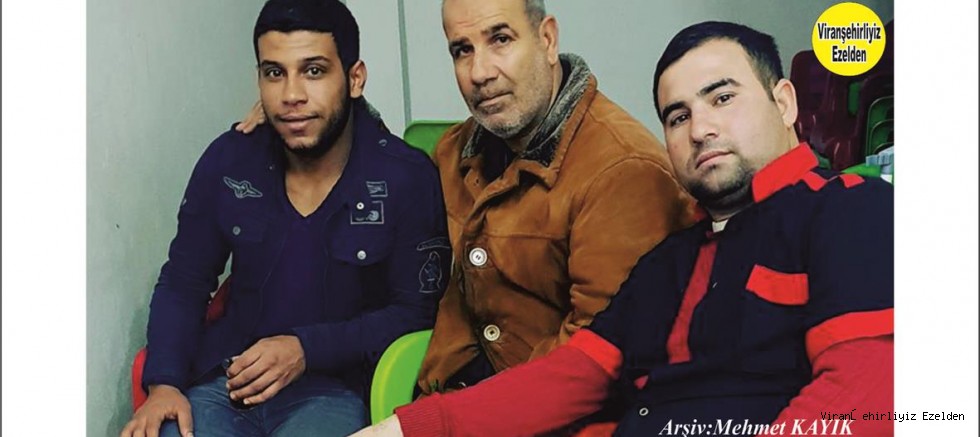 Viranşehir’de Abe Sıraç Olarak Tanınan, Sıraç Şavlı, Yusuf Özeren ve Arkadaşı