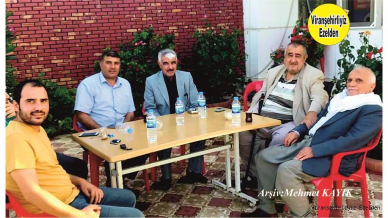 Viranşehir’de Abıt Bayoğlu Olarak Tanınan Değerli İnsan Merhum Abdulkadir Bayoğlu, Murat Şık, Bektaş Direk, Eyyüp Şık ve Hadi Diken