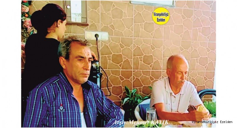 Viranşehir’de Aliye Bedir olarak tanınan Ali İnci ve Oğlu Mehmet İnci