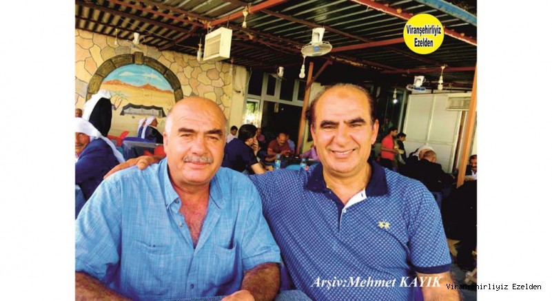 Viranşehir’de Aliye Menci olarak tanınan Ali Takanak ve Mehmet Özilice