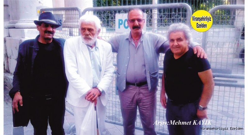 Viranşehir’de Tiyatro Yönetmenliği yapan Abdulkadir Ateş, Resul Ekrem Güngör, Yeşilçam Sinemasının Karakter Oyuncularından Necdet Kökeş ve İhsan Gedik