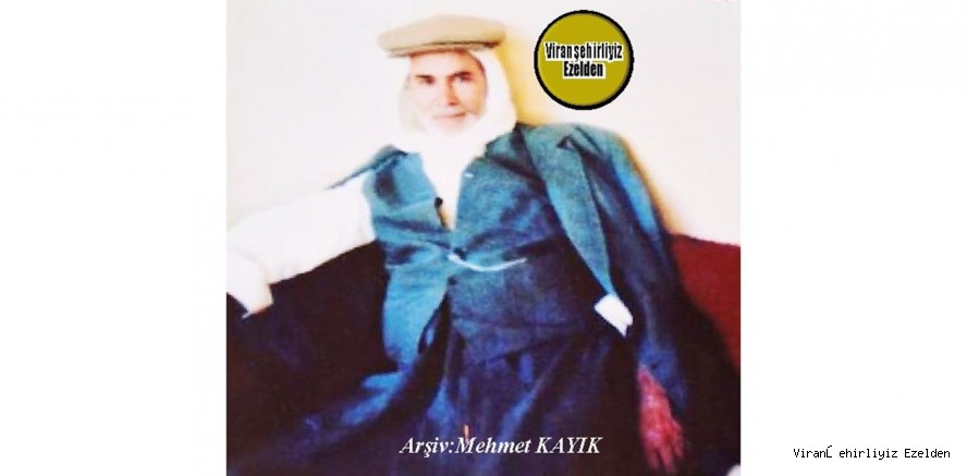 Viranşehir’de Ammo Kadê olarak tanınan, Sevilen İnsan Merhum Abdulkadir Güner
