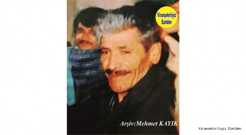 Viranşehir’de Ammo Vahbo olarak tanınan Merhum Abdulvahap Aydemir