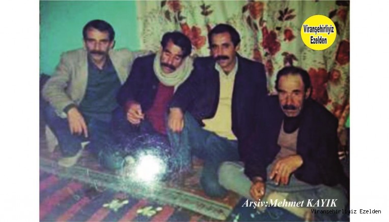 Viranşehir’de Ape İbrahim olarak tanınan Değerli İnsan Merhum İbrahim Göktaş, Merhum Abdulkadir(Melle) Göktaş, Celal Göktaş ve Arkadaşı