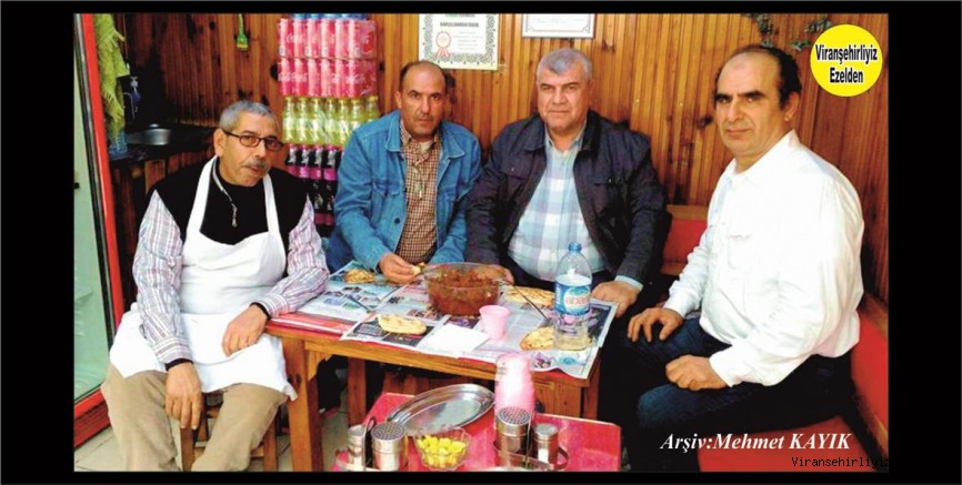 Viranşehir’de Arap Aslan Usta olarak tanınan Aslan İnci, Eyyüp Sağır, Mehmet Özilice ve İbrahim Kahraman
