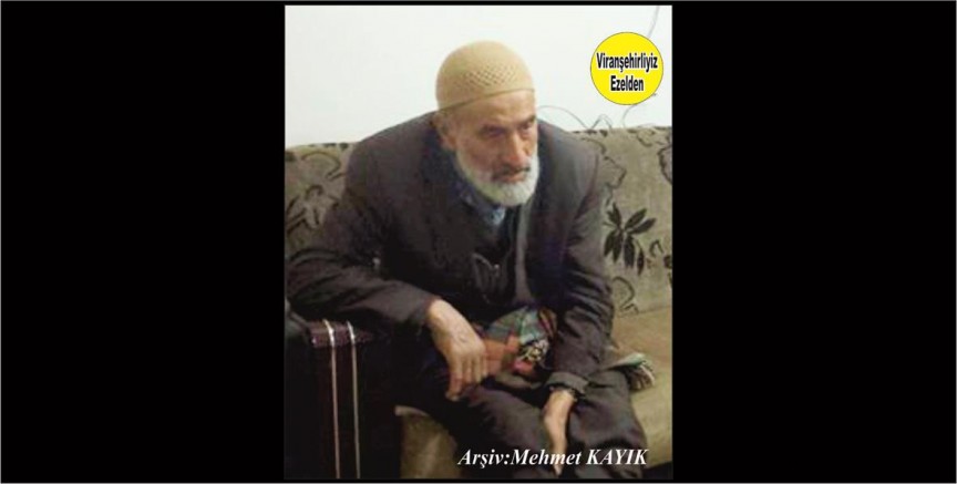 Viranşehir’de Ayakkabıcı Hacı Aziz Olarak Değerli Güzel İnsan Tanınan Merhum Hacı Aziz Beşer