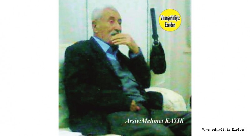 Viranşehir’de Banyocu Ziya olarak tanınan Hacı Yusuf Ziya Göze