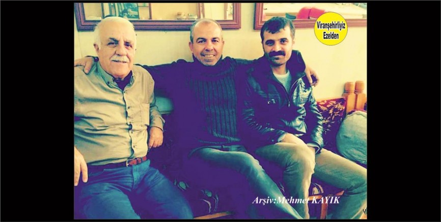 Viranşehir’de Berber Gani Olarak tanınan Gani Önen, Oğlu Ufuk Önen ve İbrahim Erol