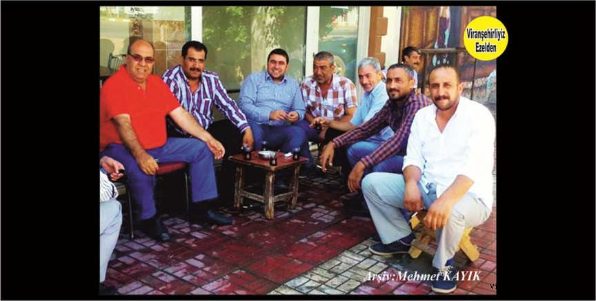 Viranşehir’de Berber Mahmut olarak tanınan Mahmut Yaşar, Lokman Öztürk, Apo Yüksel ve Arkadaşları