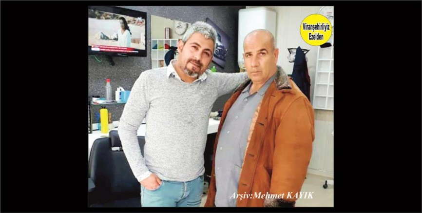 Viranşehir’de Berberlik Sektöründe Esnaflık Yapmış, Sinan Büyükturan ve Sıraç Şavlı (Abee)