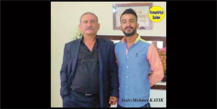 Viranşehir’de Beton Ahmet olarak tanınan Ahmet Akdoğan ve oğlu Abdullah Akdoğan