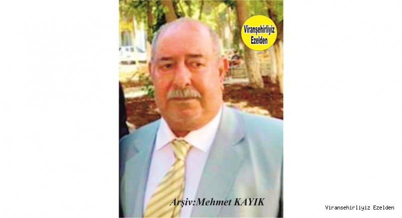 Viranşehir’de Beyefendi kişiliği ile Sevilen Değerli İnsan, Merhum Mahmut Öztürk