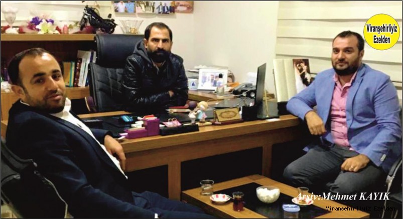 Viranşehir’de Bir Araya Gelen Eğitim Görmüş Gençlerimizden, Gıda Yüksek Mühendisi Mustafa Demirel, Eczacı Murat Ekinci ve Avukat Hasan Doğru