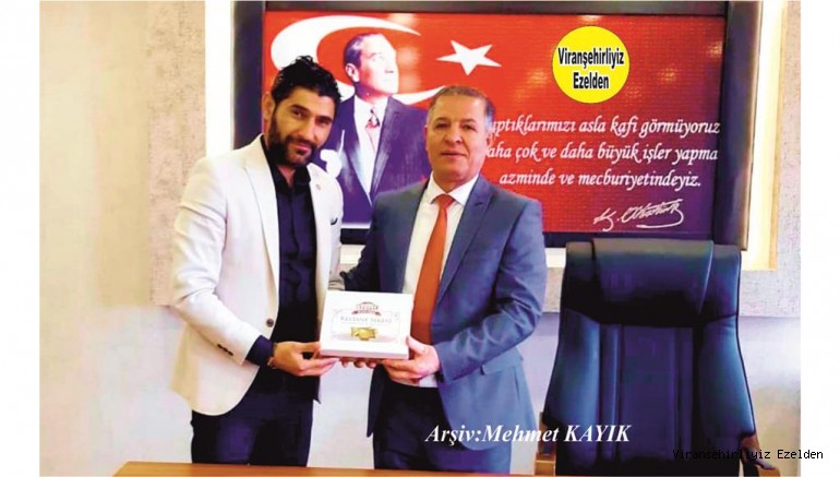 Viranşehir’de Bir çok Lisede Müdürlük yapmış, Öğretmen İbrahim Yağan ve Serhat Özaslan
