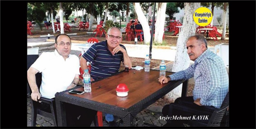 Viranşehir’de Bir Çok Öğrenci Yetiştirmiş Değerli Öğretmenlerimizden Ali Öztürk, İbrahim Halil Taylan ve Osman Erdil