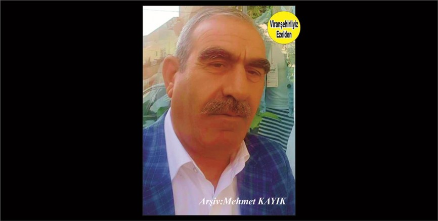 Viranşehir’de Büyük Hacı Salım olarak Tanınan Merhum Salim Ekinci’nin oğlu Mehmet Ekinci