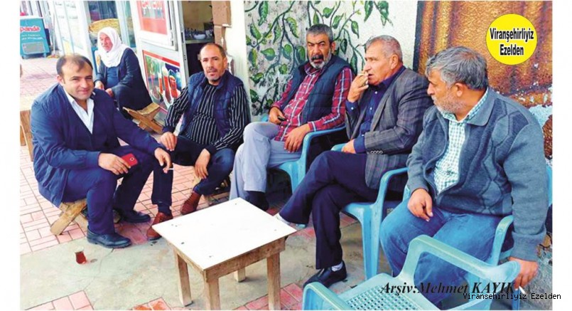 Viranşehir’de Çaycı Karo olarak tanınan İbrahim Kırmızı, Mehmet Mutlu,  Lütfü Dakkalı ve Arkadaşları